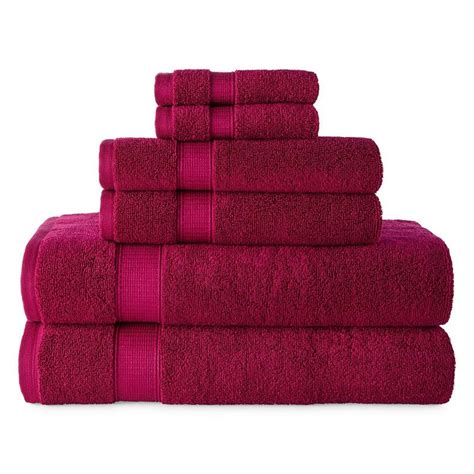 Outfit your bathroom with quality bath towels and towel sets. JCPenney Home Performance 6-Pc Bath Towel Set 6-pc. Bath ...