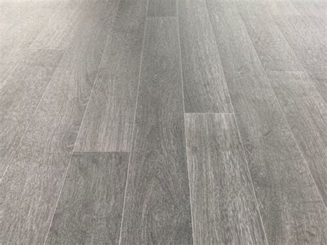 Black Charcoal Wood 3 Plank Vinyl Flooring Quality Lino Roll 143 5