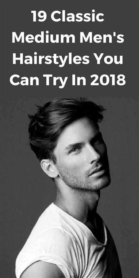 16 Outrageous Classic Mens Hairstyles For Medium Hair