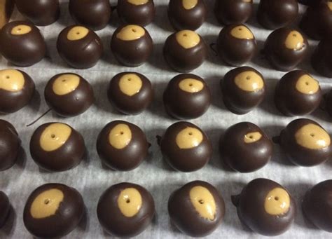 Hats and apparel for the serious fishing, hunting & outdoor enthusiasts. Buck Eye Truffle / Ohio Buckeye Candy Trail - Peanut butter cheesecake truffles are delicious ...