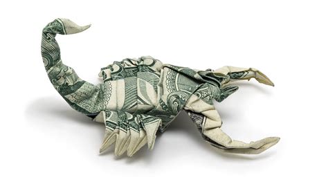 Dollar Bill Scorpion Origami Won Park Youtube