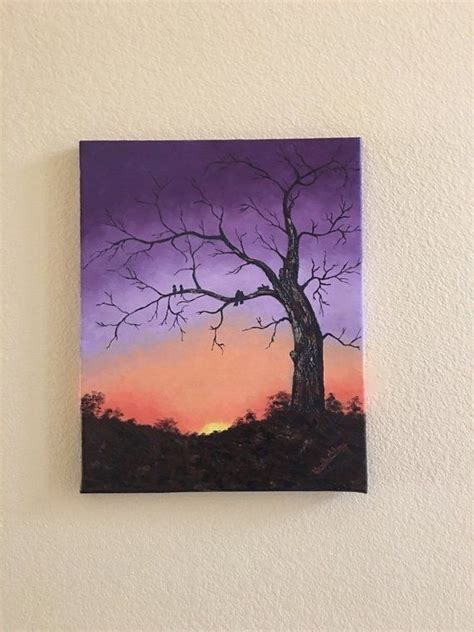 Pin By Angel Bowman On Aquarel Sunset Canvas Painting Painting Art