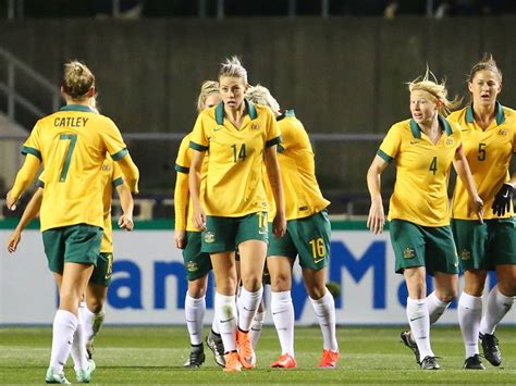 Australian Womens Soccer Team Loses To High School School Walls