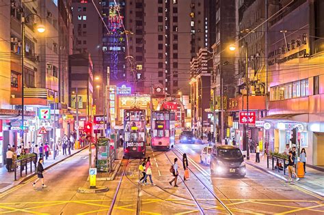 Night At Sheung Wan Hong Kong Hong Kong Colonial History Voyage