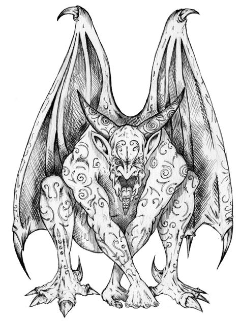 Gargoyle Tattoos Designs Ideas And Meaning Tattoos For You