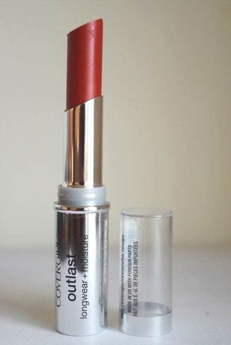 Covergirl Outlast Longwear Moisture Lipstick In Red Revenge Review