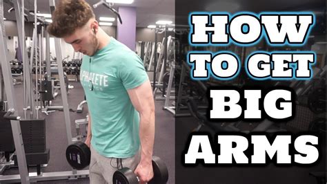 How To Get Bigger Arms Complete Workout Youtube