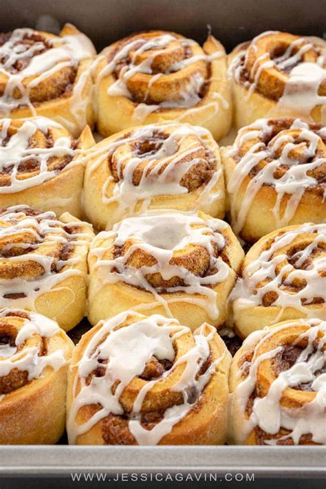 Easy Cinnamon Rolls Recipe Using Instant Dry Yeast Swirled With Brown