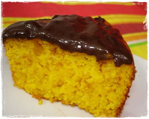 Bolo De Cenoura Com Clara Em Neve