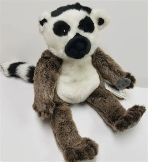 Manhattan Toy Wildlife Leala Lemur Full Body Puppet 14 Inch Rare Nwt