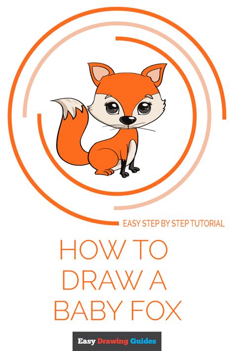 How To Draw A Baby Fox Really Easy Drawing Tutorial