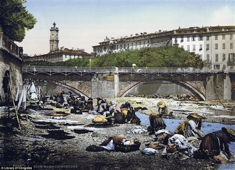 French Towns Captured In Colour Images From The 1890s Daily Mail Online