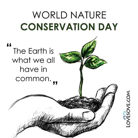 World Nature Conservation Day Images