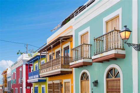 Cap Sur Les Maisons Colorées De San Juan à Porto Rico Openminded