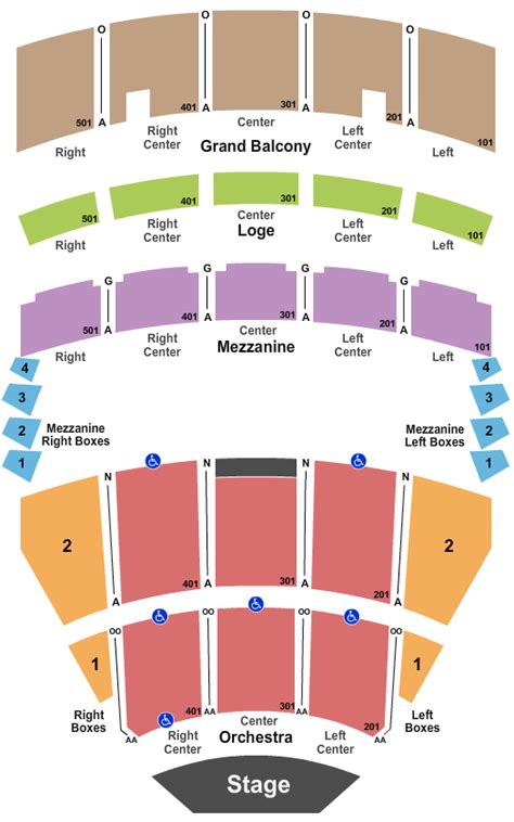 Dolby Theatre Seating Chart With Seat Numbers