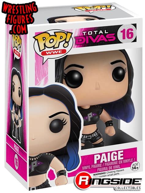 Paige Wwe Pop Vinyl Wwe Toy Wrestling Action Figure By Funko