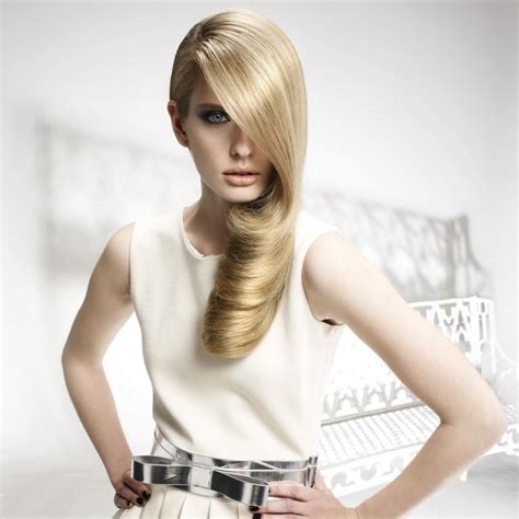 Long sexy hair, long healthy hair, just amazing long hair is all about! Long hairstyle with a large smooth curl