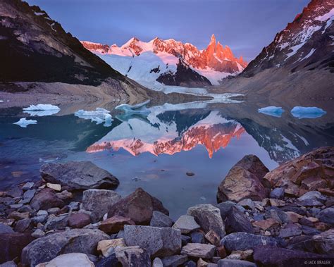 Cerro Torre Reflection Patagonia Argentina Mountain Photography By