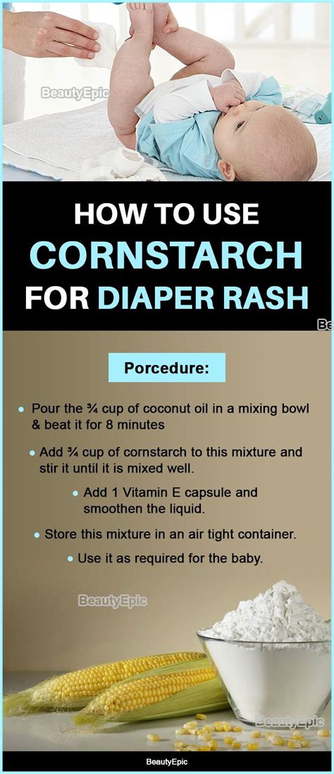 How To Use Cornstarch For Diaper Rash Diaper Rash Diaper Rash