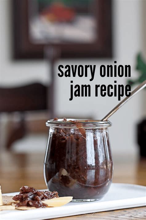 Savory Red Onion Jam Recipe · Nourish And Nestle