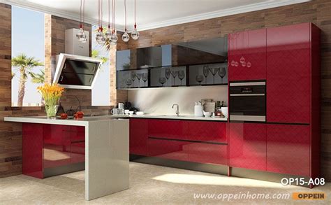 Check spelling or type a new query. OP15-A08: Modern Red High Gloss Acrylic Kitchen Cabinet ...