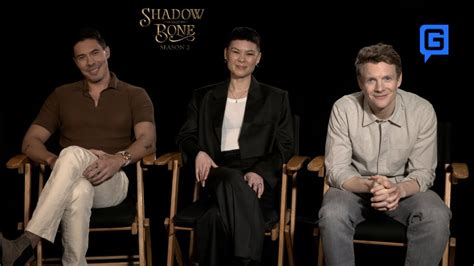 Lewis Tan Anna Leong Brophy And Patrick Gibson On Shadow And Bone Season 2 Youtube