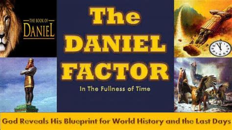The Daniel Factor In The Fullness Of Time Part 1 By Dr Bruce Logan