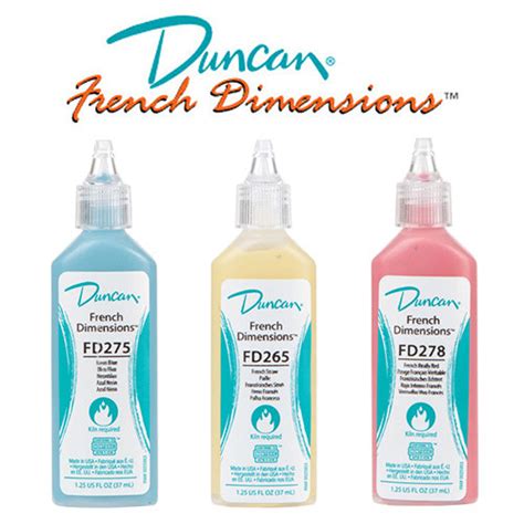 Duncan Fd French Dimensions™ Structure Glazes 37ml