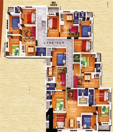 1062 Sq Ft 2 Bhk 2t Apartment For Sale In Amrita Developer And Builders