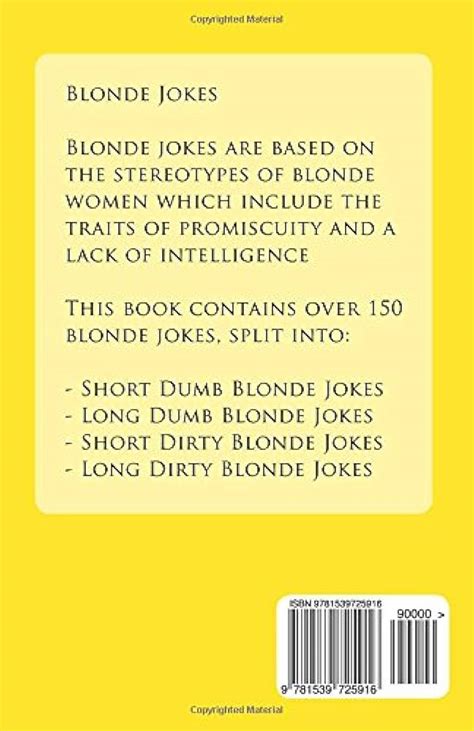 Dumb Blonde Jokes
