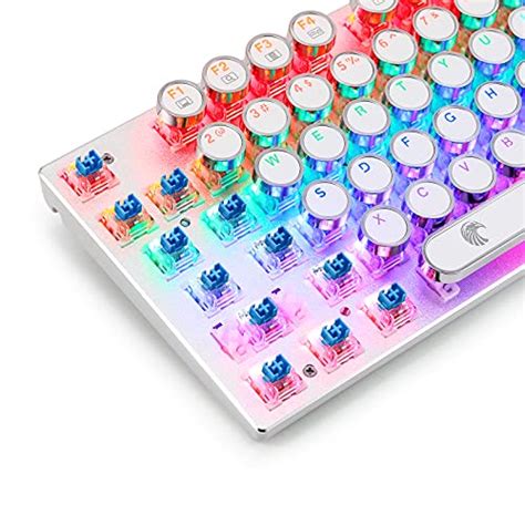 Huo Ji E Yooso Z 88 Typewriter Mechanical Keyboard Rainbow Led Backlit