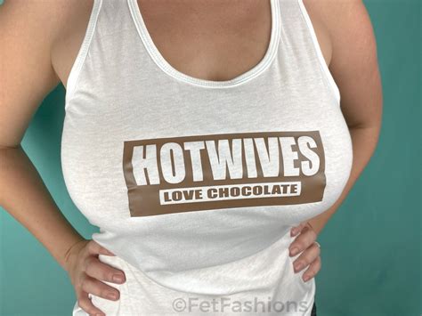 Hotwives Love Chocolate Tank Top Queen Of Spades Clothing And Accessories