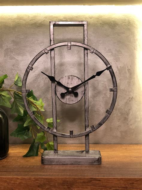 Decorative Table Clock Etsy