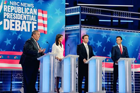 Eyes On 2024 And Then There Were Four On The Debate Stage