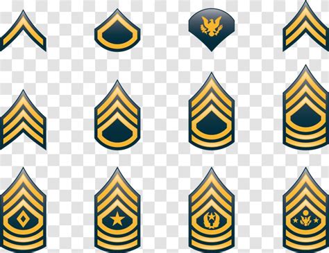 Military Rank United States Army Enlisted Insignia Sergeant Area