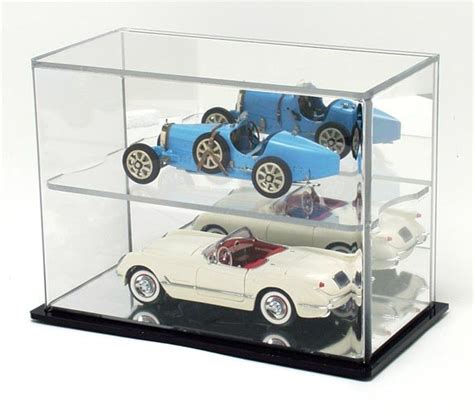 Wall Mounted 124 Scale Clear Plexiglass Acrylic Diecast Model Car