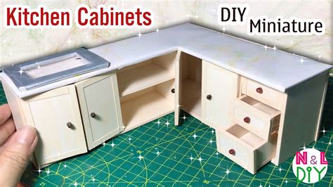 Diy Miniature Kitchen Cabinets How To Make Kitchen Cabinets For