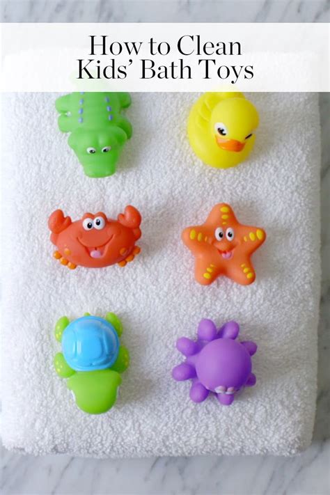 Moldy Bath Toys Heres How To Clean Em Kids Bath Toys Bath Toys