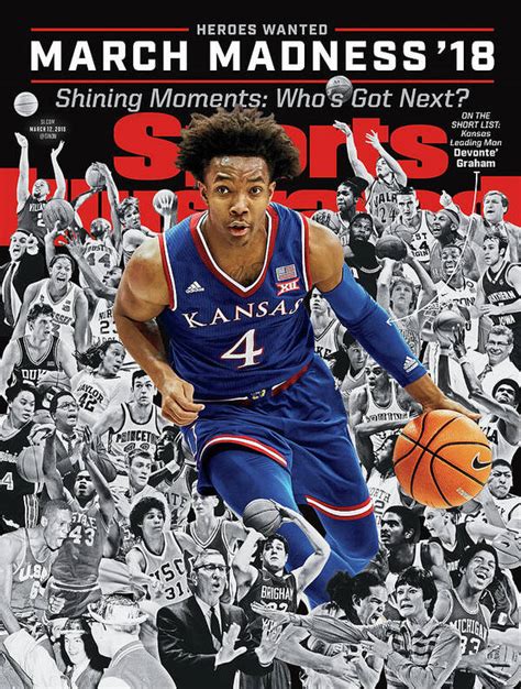 2018 March Madness College Basketball Preview Issue Sports Illustrated Cover Art Print By Sports