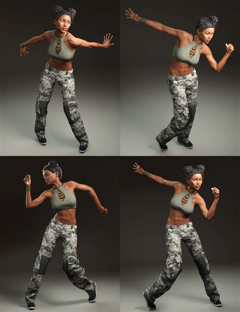 Capsces Hip Hop Poses And Expressions For Genesis 3 Female S Daz 3d