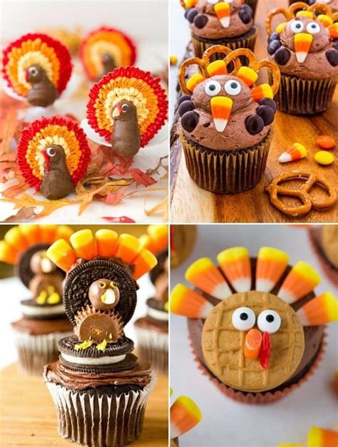 Easy Turkey Cupcake Ideas You Can Make For Thanksgiving