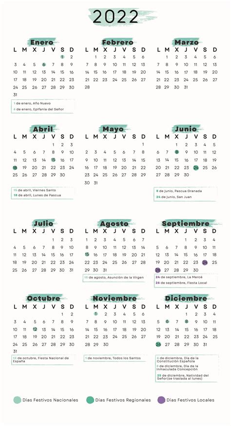 Calendario Laboral Barcelona 2022 【2023】 Globalendar