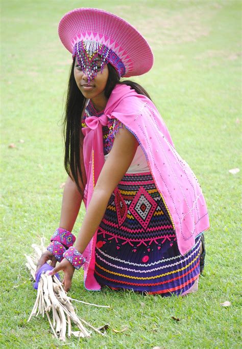 Zulu Bride Umakoti Wamampela African Traditional Dresses Zulu
