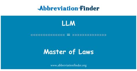 Llm Definición Master Of Laws Master Of Laws