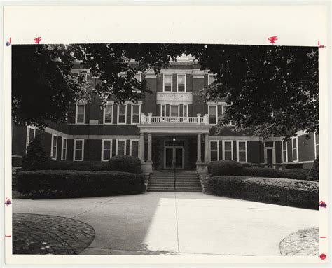 The Entrance To Patterson Hall