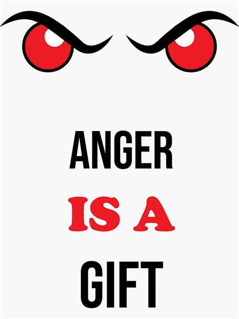 Angry Red Eyes With Text Design Sticker By Blok45 In 2021 Anger Is A