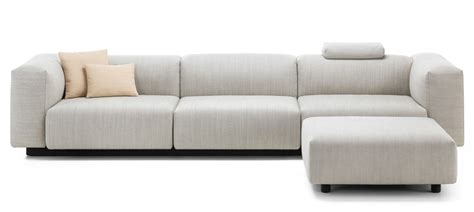 Wohnbereich claudia ecksofa couch xxl sofa mit ottomane vom couchhocker sourcewwwebayde. Vitra | Soft Modular Sofa Dreisitzer mit Ottoman