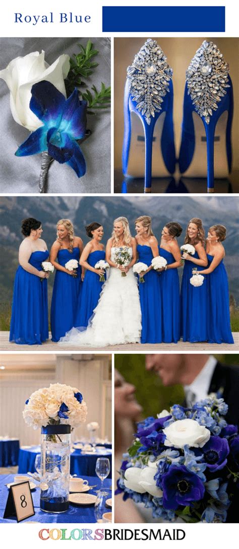 Top 10 Wedding Color Palettes In Shades Of Blue Part Blog Wedding Theme