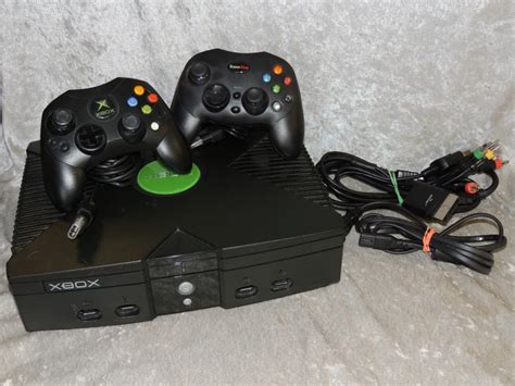 Microsoft Video Game System Xbox Original Console 1st Edition