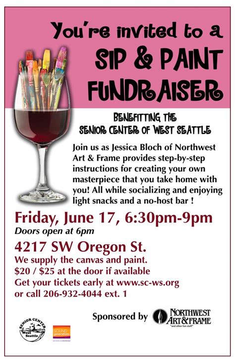 Couples painting date night at home paint sip couples. Sip and Paint Fundraiser at Senior Center - West Seattle ...